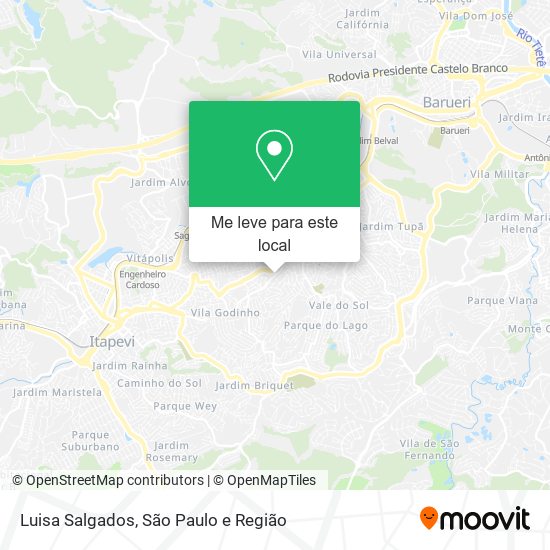 Luisa Salgados mapa