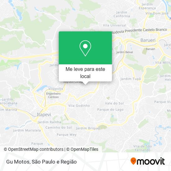 Gu Motos mapa