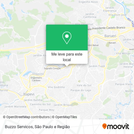 Buzzo Servicos mapa