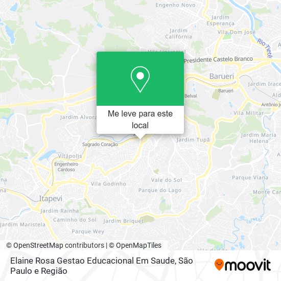 Elaine Rosa Gestao Educacional Em Saude mapa