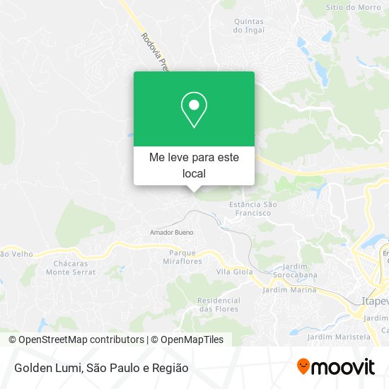 Golden Lumi mapa