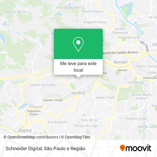 Schneider Digital mapa