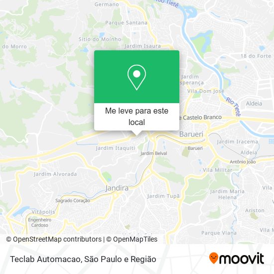 Teclab Automacao mapa