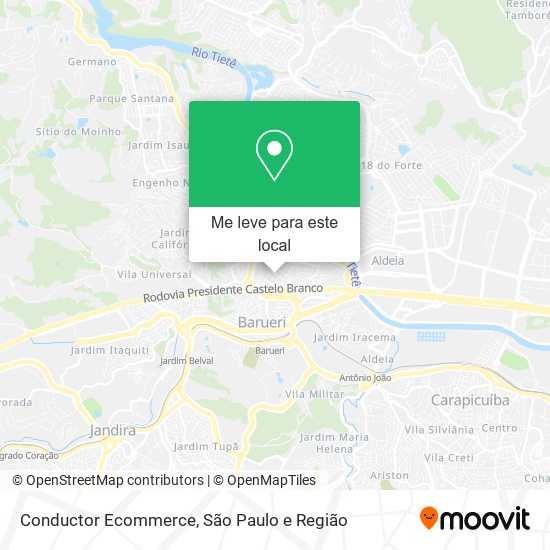 Conductor Ecommerce mapa