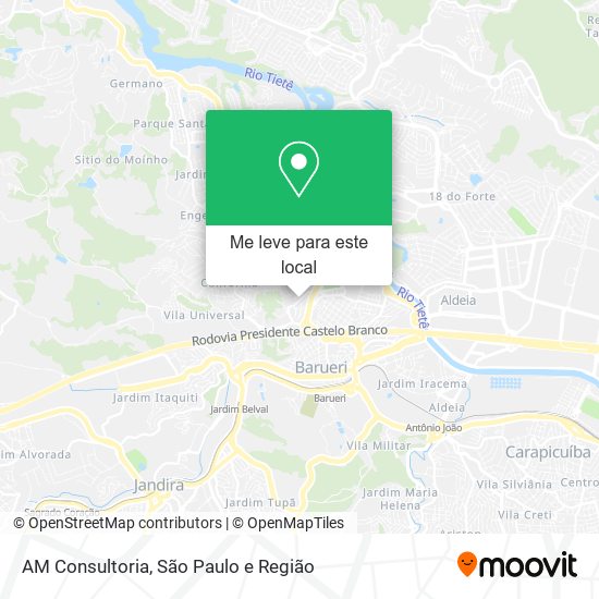 AM Consultoria mapa