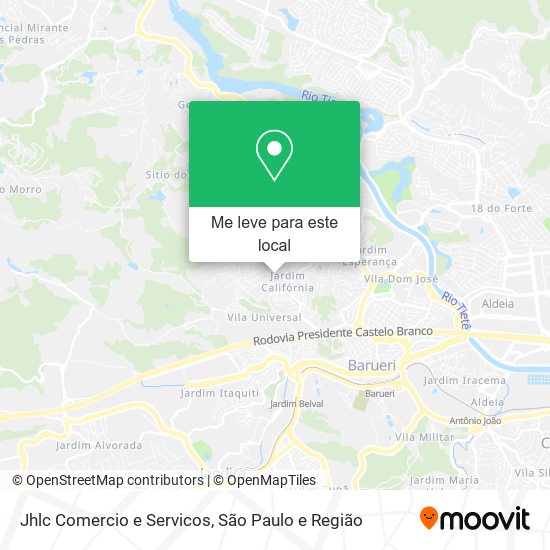 Jhlc Comercio e Servicos mapa