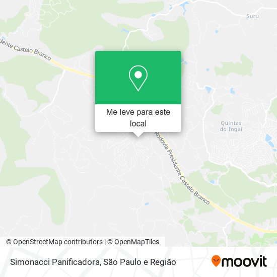 Simonacci Panificadora mapa