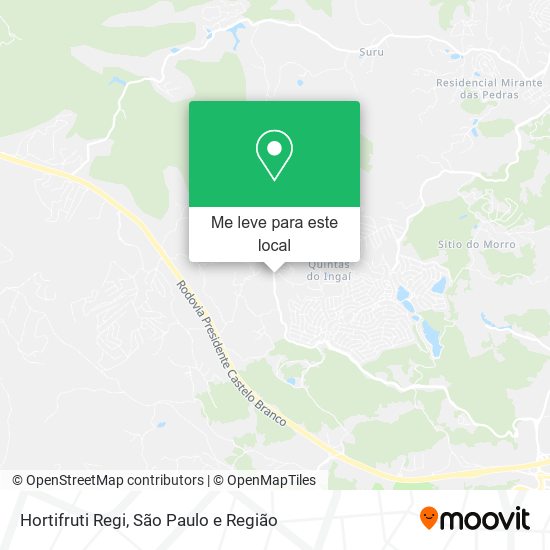 Hortifruti Regi mapa