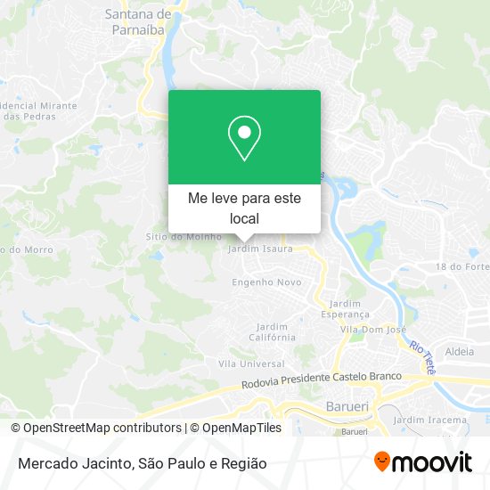 Mercado Jacinto mapa
