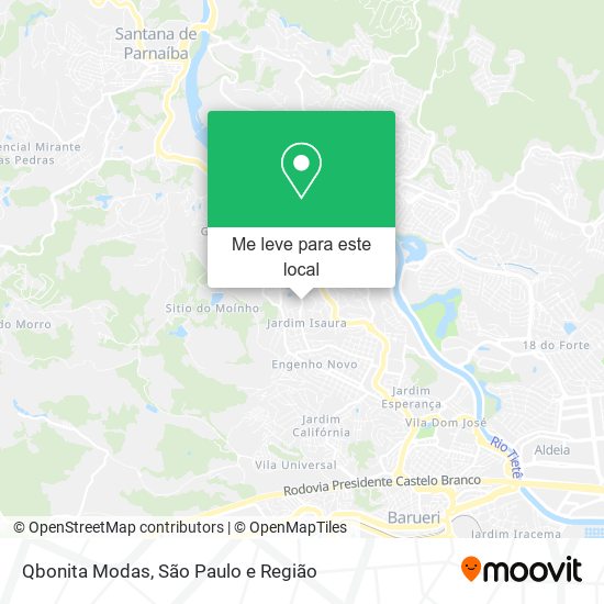 Qbonita Modas mapa