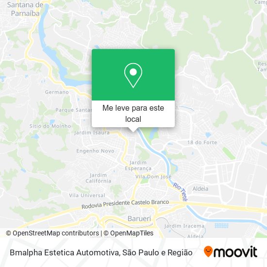 Bmalpha Estetica Automotiva mapa