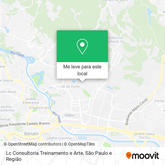 Lc Consultoria Treinamento e Arte mapa