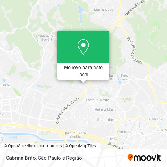 Sabrina Brito mapa