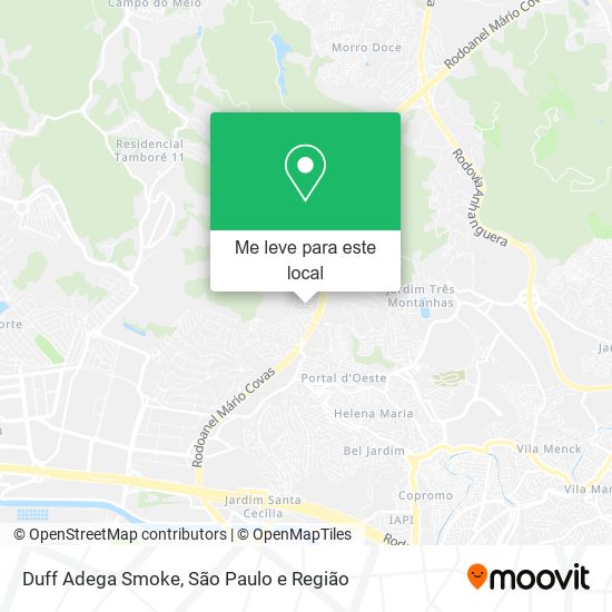 Duff Adega Smoke mapa