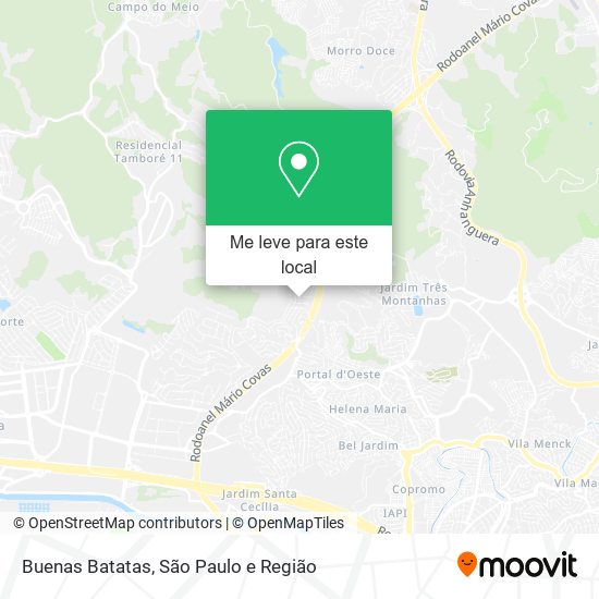 Buenas Batatas mapa