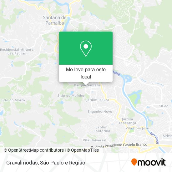 Gravalmodas mapa