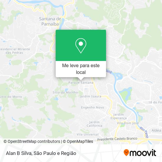 Alan B Silva mapa