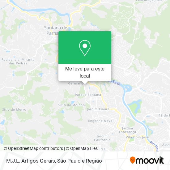 M.J.L. Artigos Gerais mapa