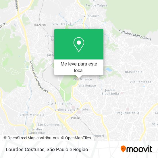 Lourdes Costuras mapa