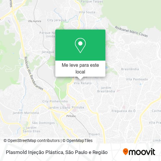 Plasmold Injeção Plástica mapa