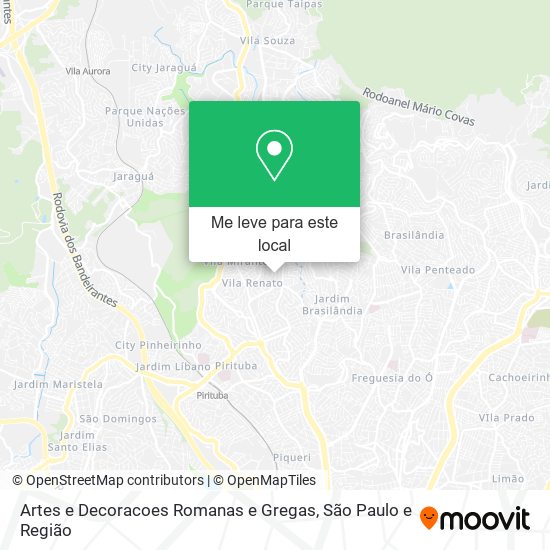 Artes e Decoracoes Romanas e Gregas mapa