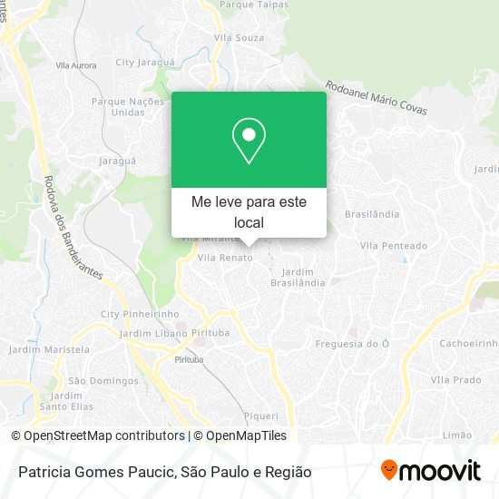 Patricia Gomes Paucic mapa