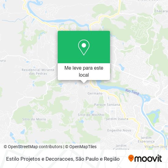 Estilo Projetos e Decoracoes mapa