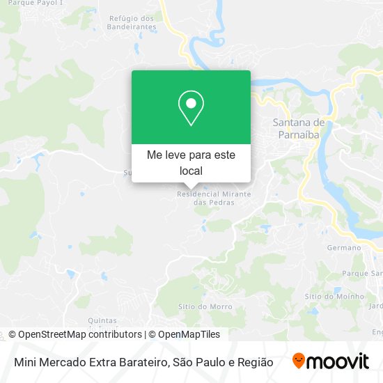 Mini Mercado Extra Barateiro mapa