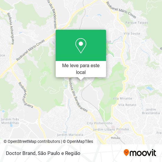 Doctor Brand mapa