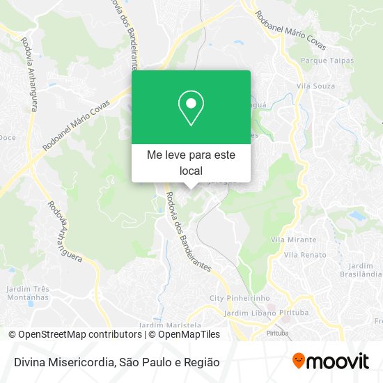 Divina Misericordia mapa