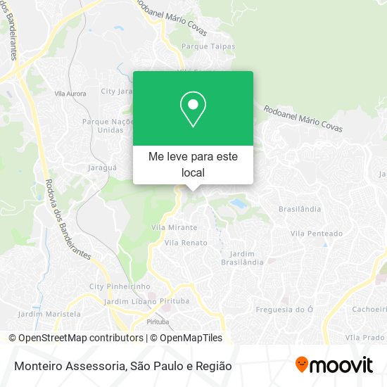 Monteiro Assessoria mapa