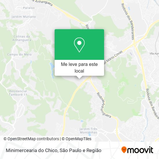 Minimercearia do Chico mapa