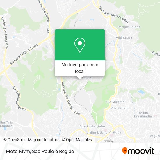 Moto Mvm mapa