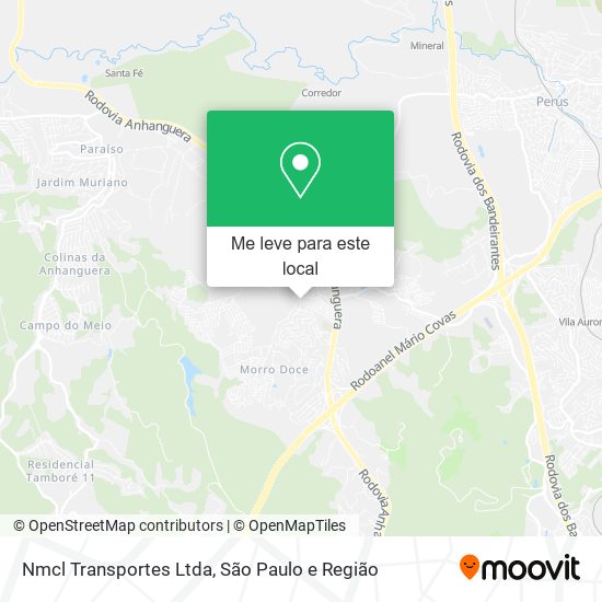 Nmcl Transportes Ltda mapa