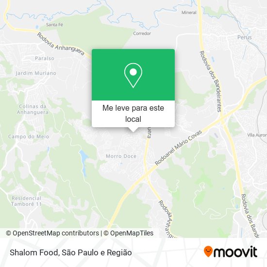 Shalom Food mapa