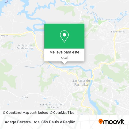 Adega Bezerra Ltda mapa