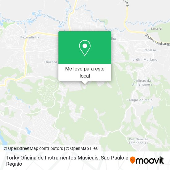 Torky Oficina de Instrumentos Musicais mapa