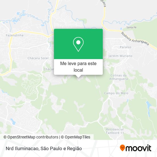 Nrd Iluminacao mapa