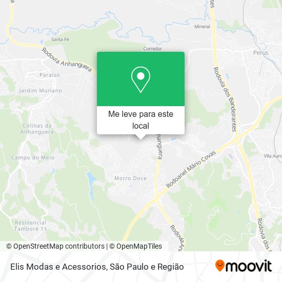 Elis Modas e Acessorios mapa