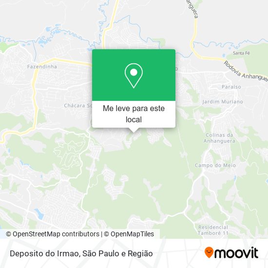 Deposito do Irmao mapa