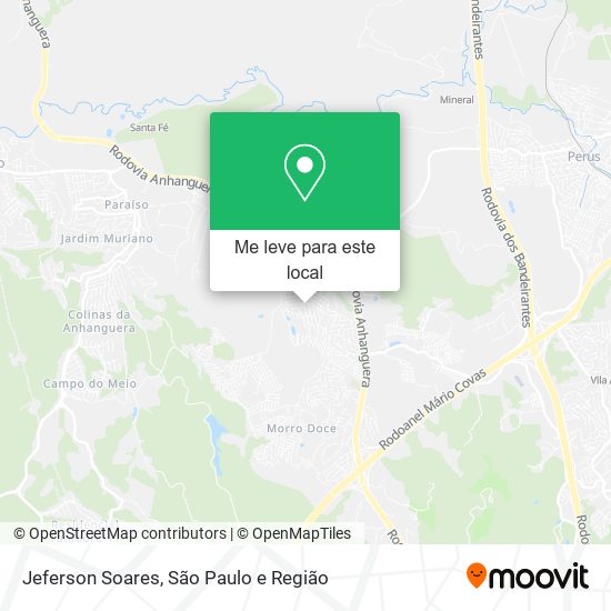 Jeferson Soares mapa