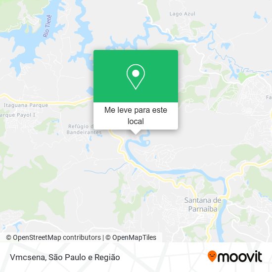 Vmcsena mapa