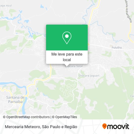 Mercearia Meteoro mapa