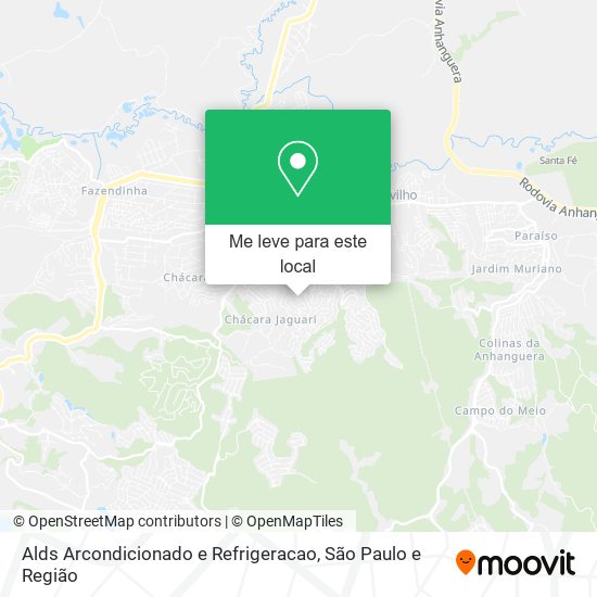 Alds Arcondicionado e Refrigeracao mapa