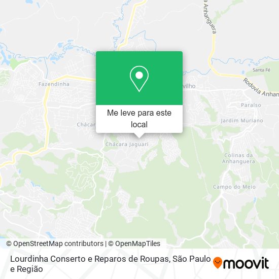 Lourdinha Conserto e Reparos de Roupas mapa