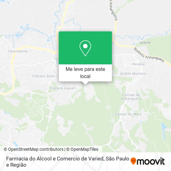 Farmacia do Alcool e Comercio de Varied mapa