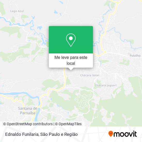 Ednaldo Funilaria mapa