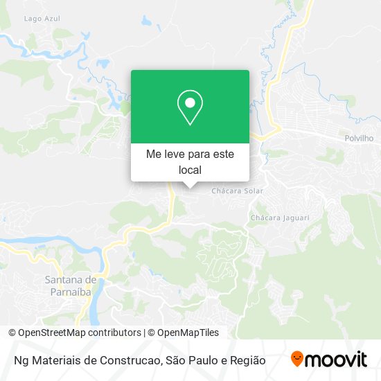 Ng Materiais de Construcao mapa