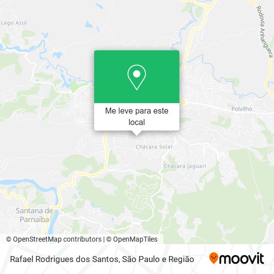 Rafael Rodrigues dos Santos mapa