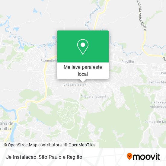 Je Instalacao mapa